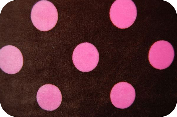 Jumbo Cuddle Brown/Hot Pink